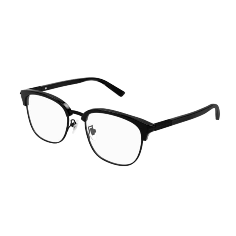Gucci Acetate and metal eyeglasses in black
