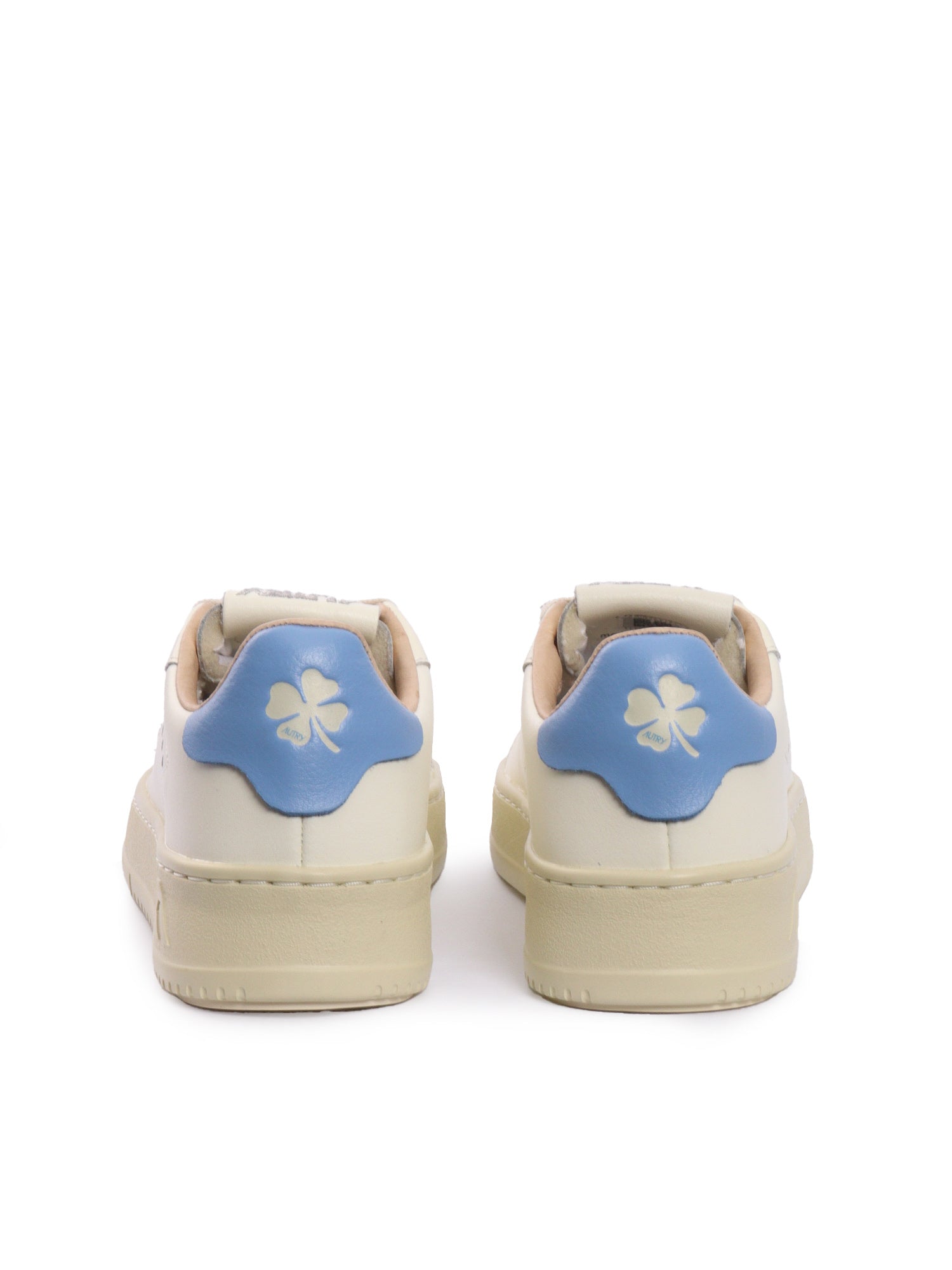 Dallas Kids Low Kid Leat-Four Wht-Drblue Sneakers White