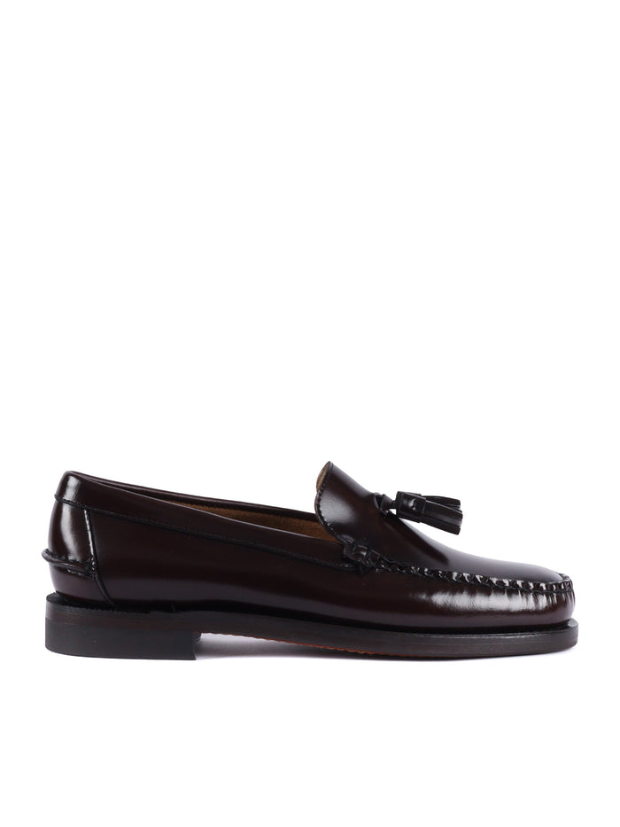 Classic Will Loafers Brown Leather Sole Rubber Loafer