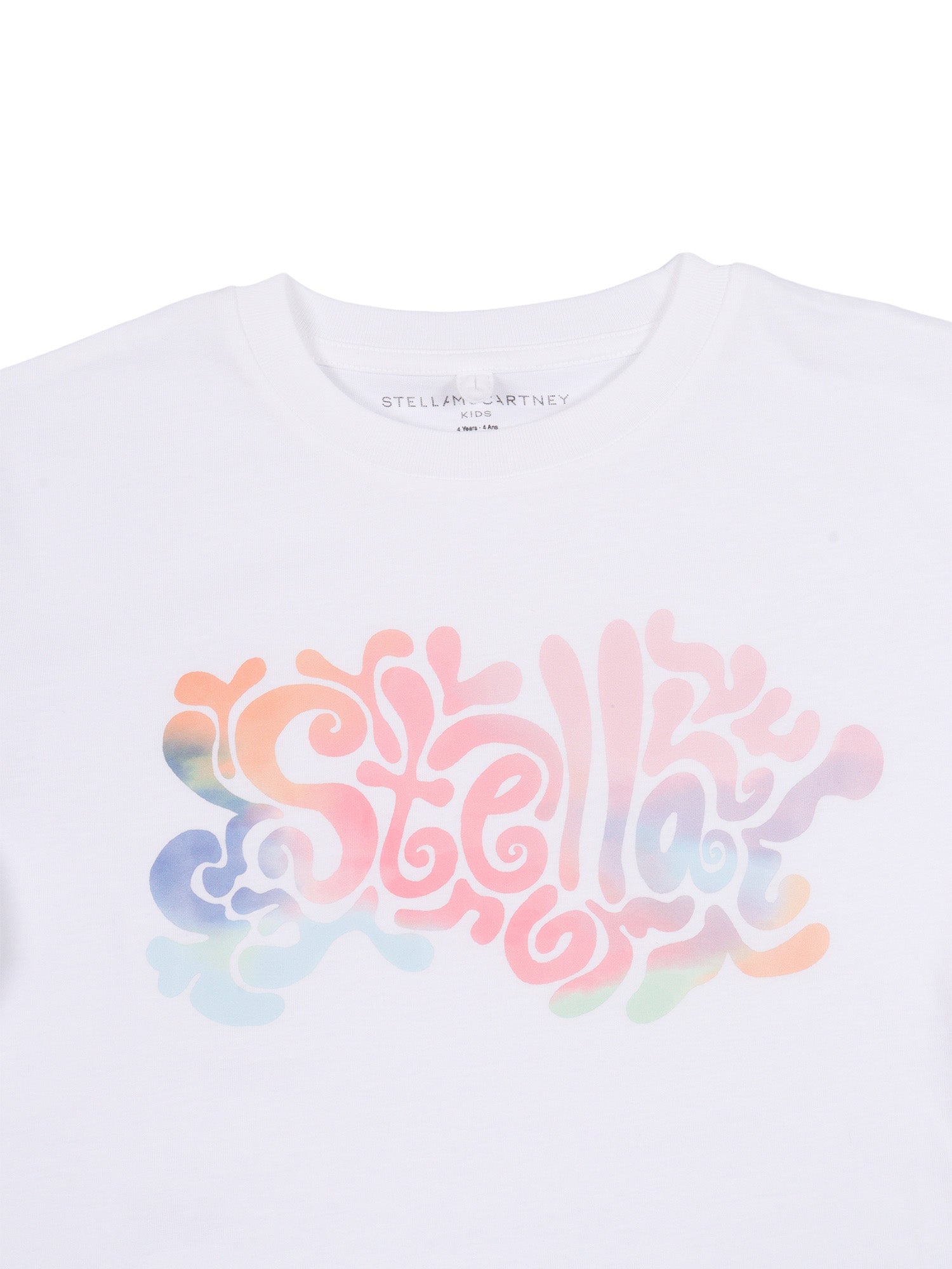 T-SHIRT-TOP White Cotton Short Sleeves T-shirt