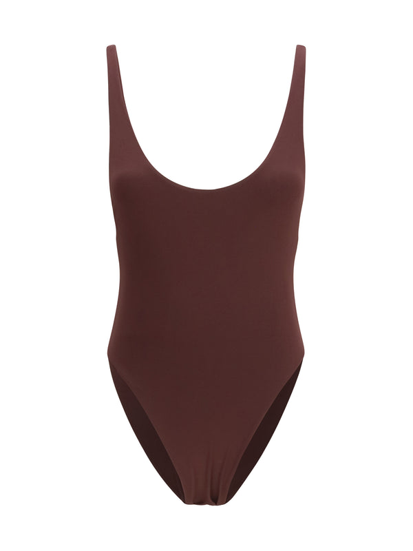 Magda Butrym 75% Polyamide one-piece swimsuit in bordeaux