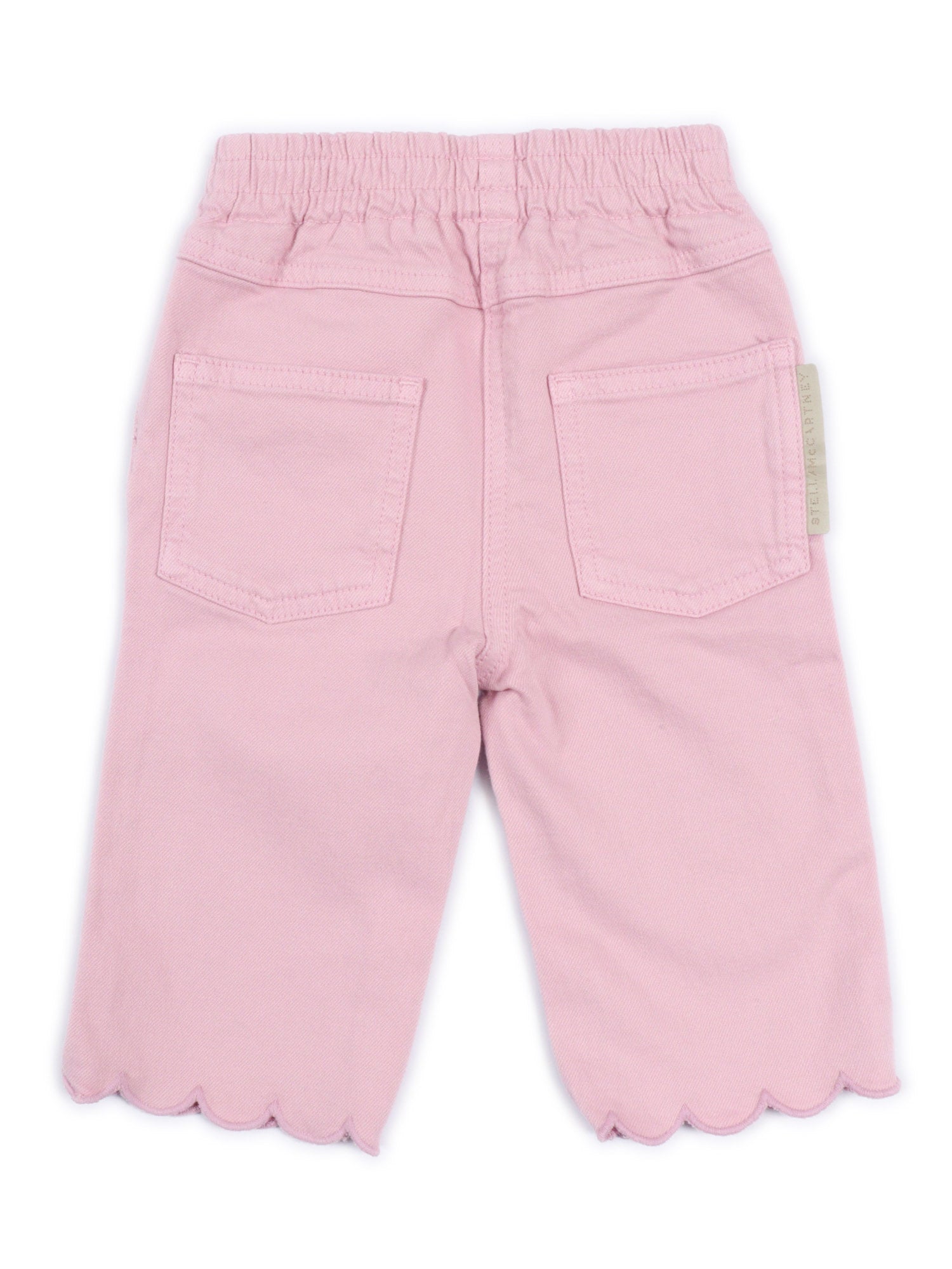 Trousers Pink Cotton Elastane