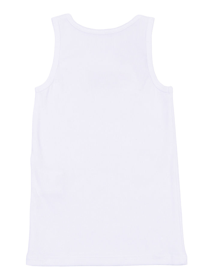 Tank Top White Short Sleeves T-shirt