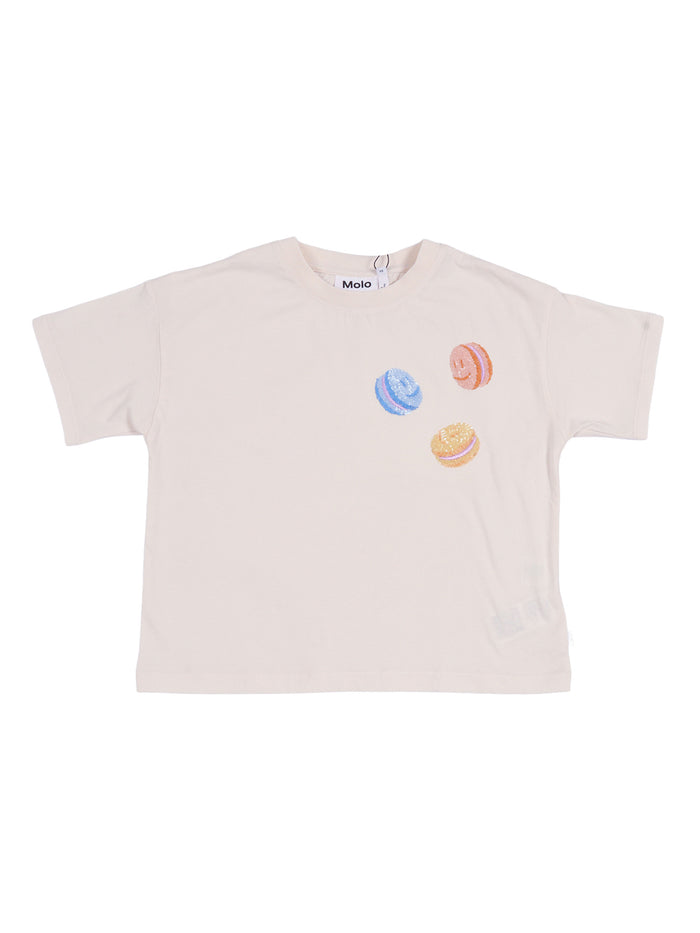 Reinette T-Shirts Short Sleeves White Cotton Organic T-shirt