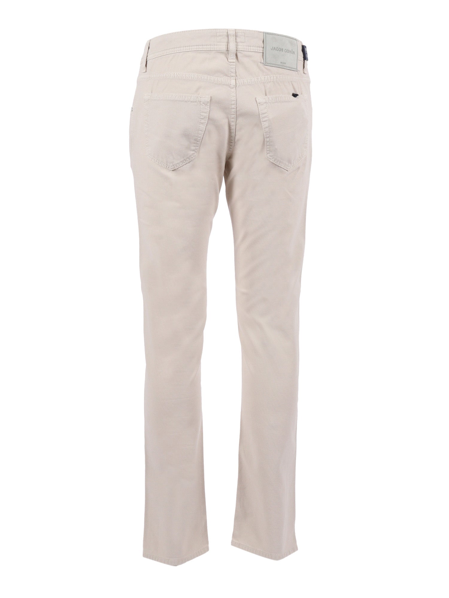 5 POCKETS SLIM FIT PANTS White Modal Cotton Elastane Jean