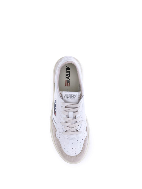Sneakers Medalist Low White Calf Leather Trainers