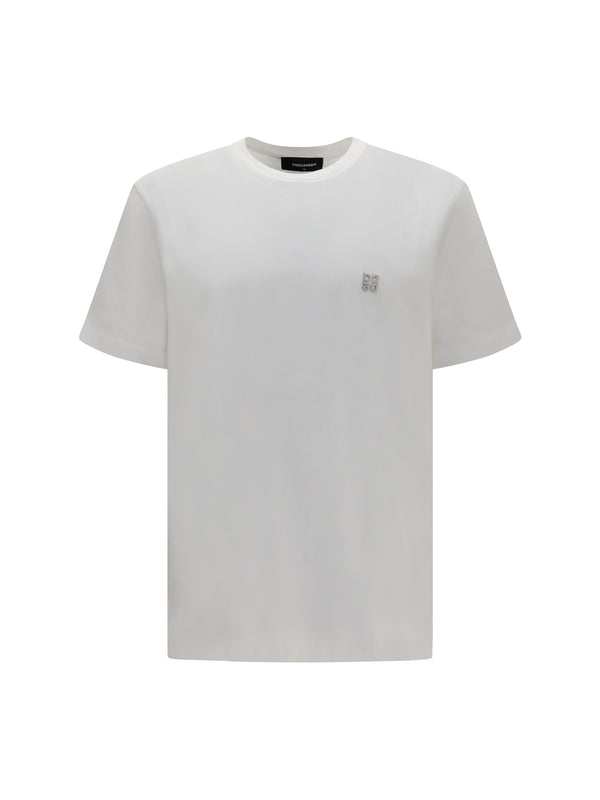 Metal D2 Cotton T-Shirt White T-shirts