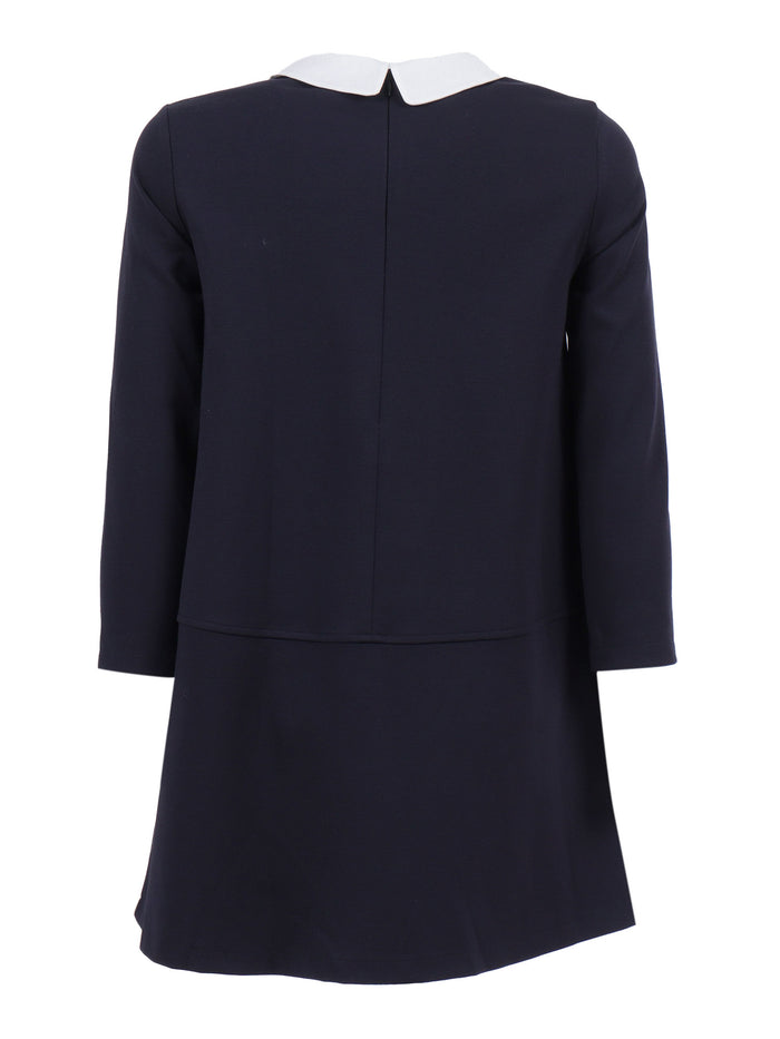 LONG SLEEVED DRESS Blue