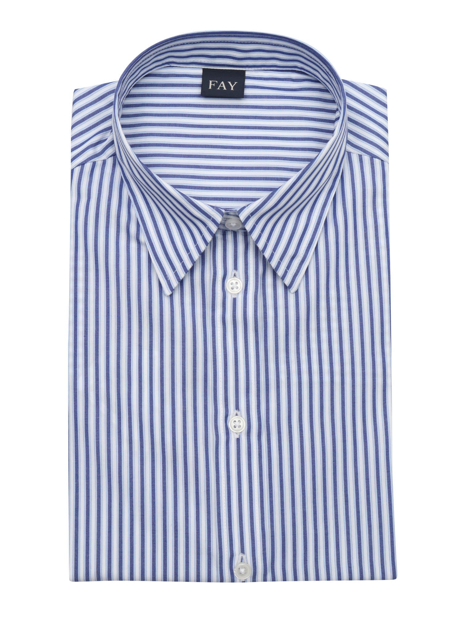 SHORT SLEEVE SHIRT Blue Cotton