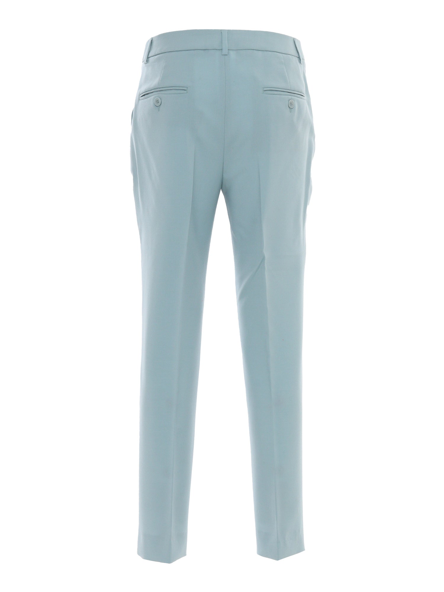 CANON Long trouser Green Virgin Wool Ovis Aries Pant