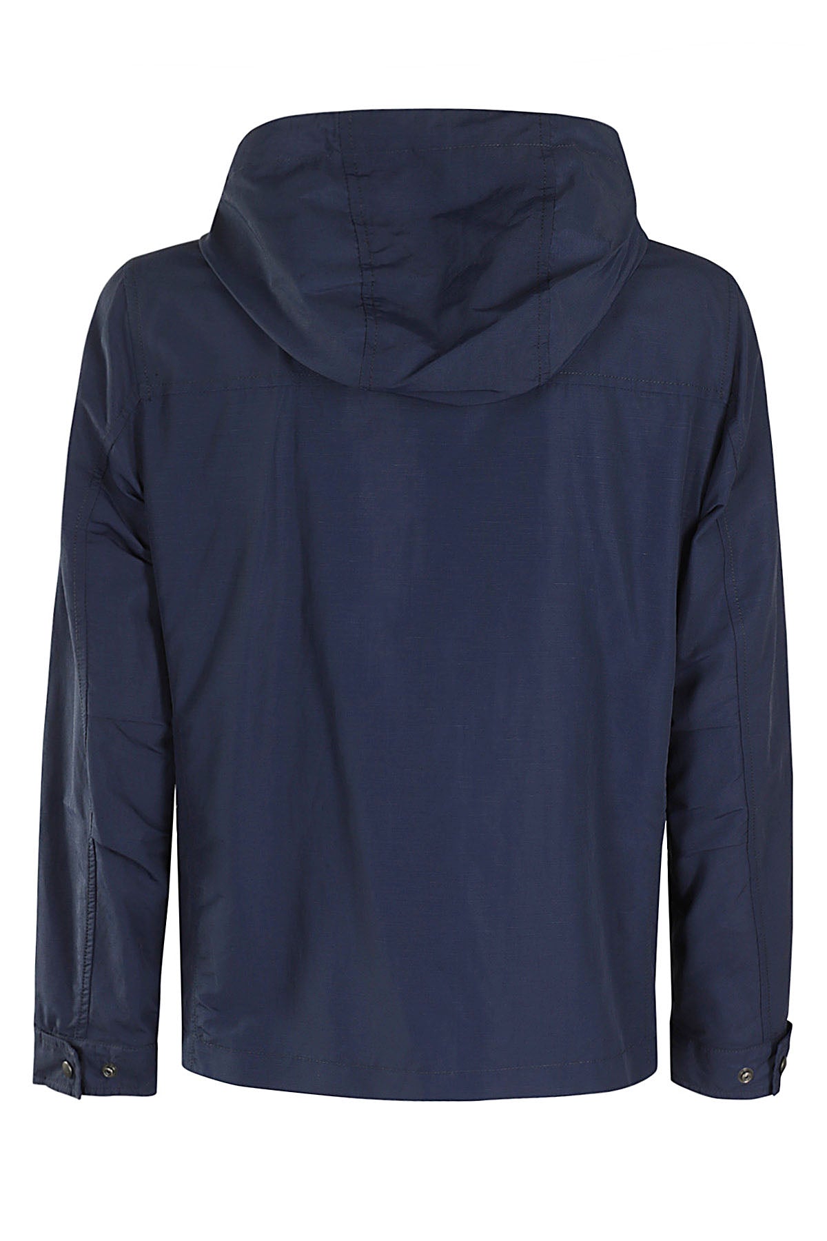 Windbreaker Archive Blue Poliammide Lino Cotone Giubbotto