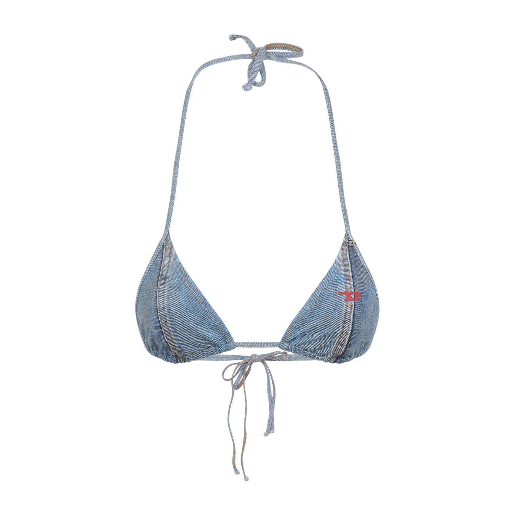 Tatiana Bikini Bra Blue Polyester Elastane Swimwear