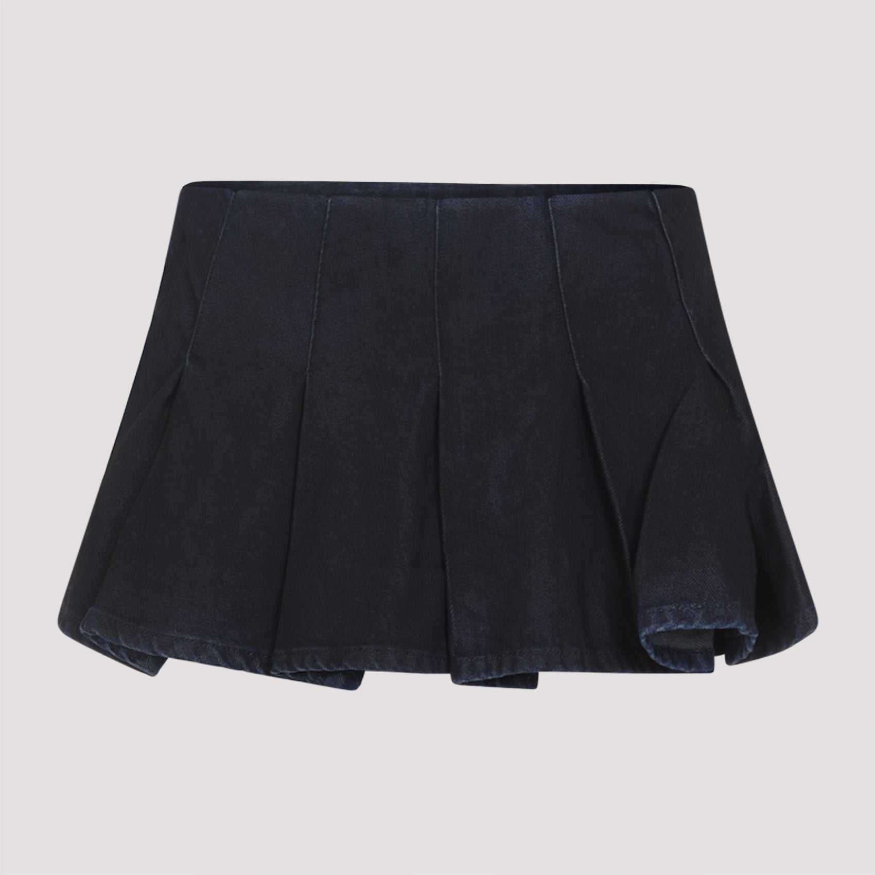De-Rox Shorts Blue Cotton Lyocell