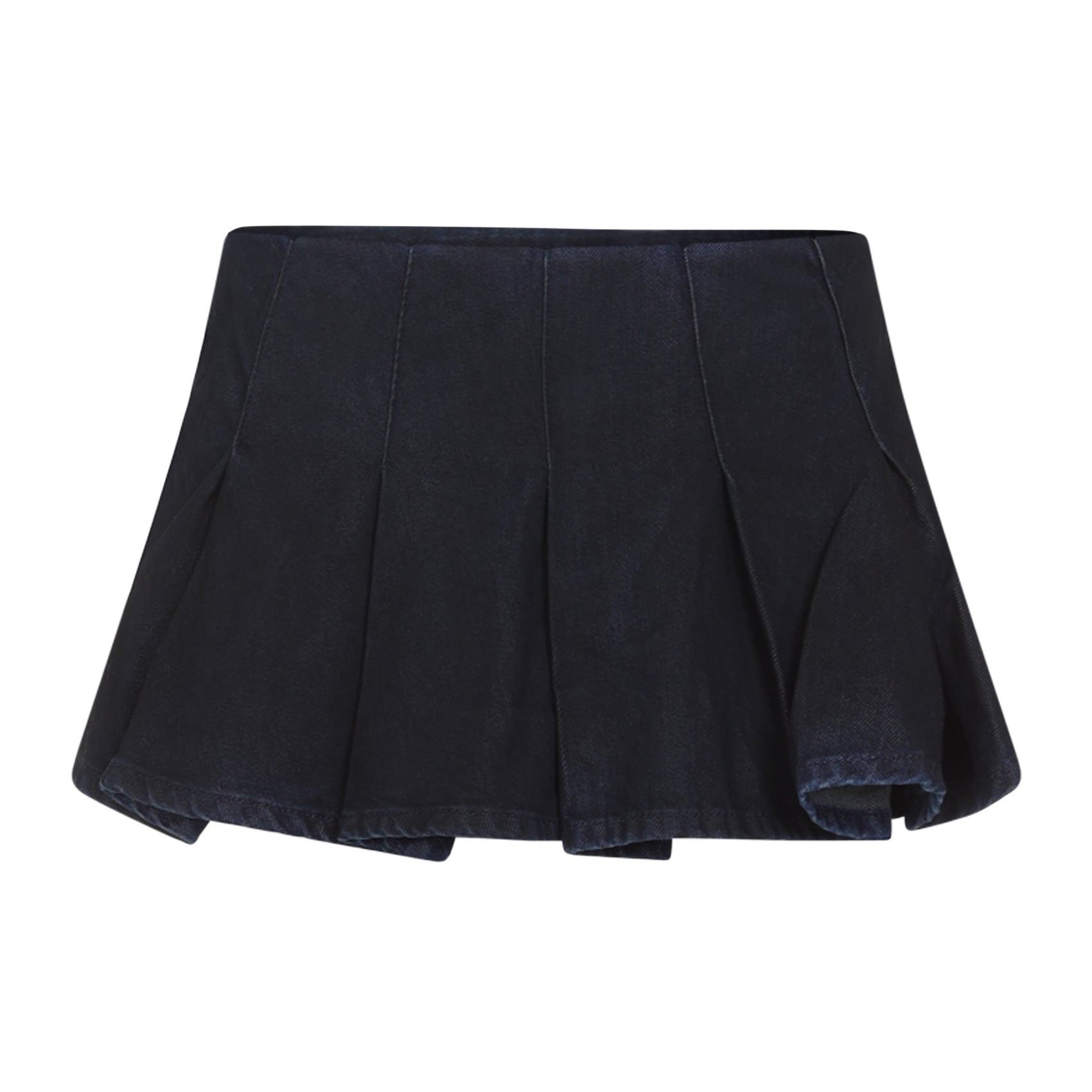 De-Rox Shorts Blue Cotton Lyocell