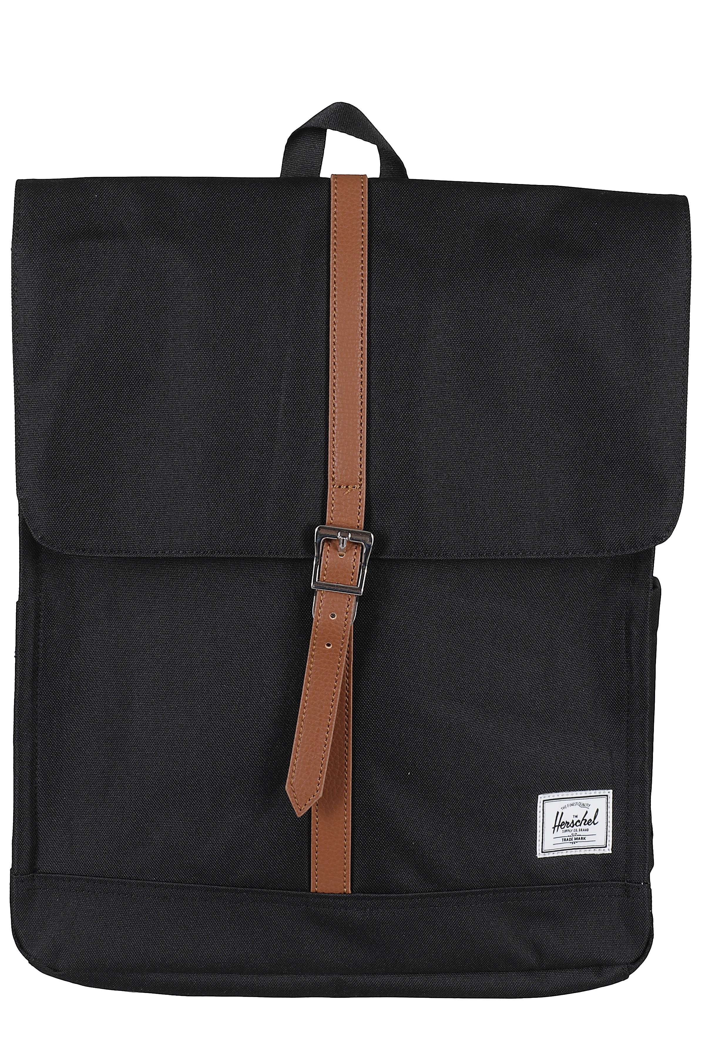 City Backpack Black Poliestere Borsa