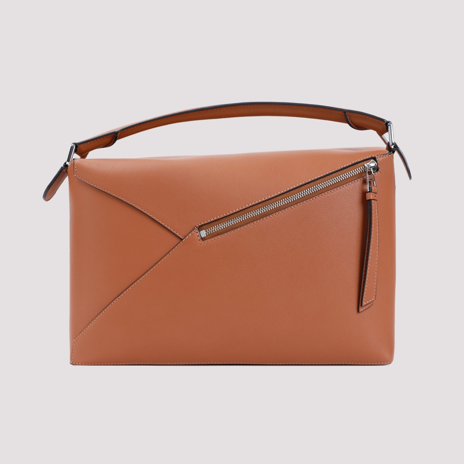 Puzzle Edge Large Nude & Neutrals Calf Skin Bag