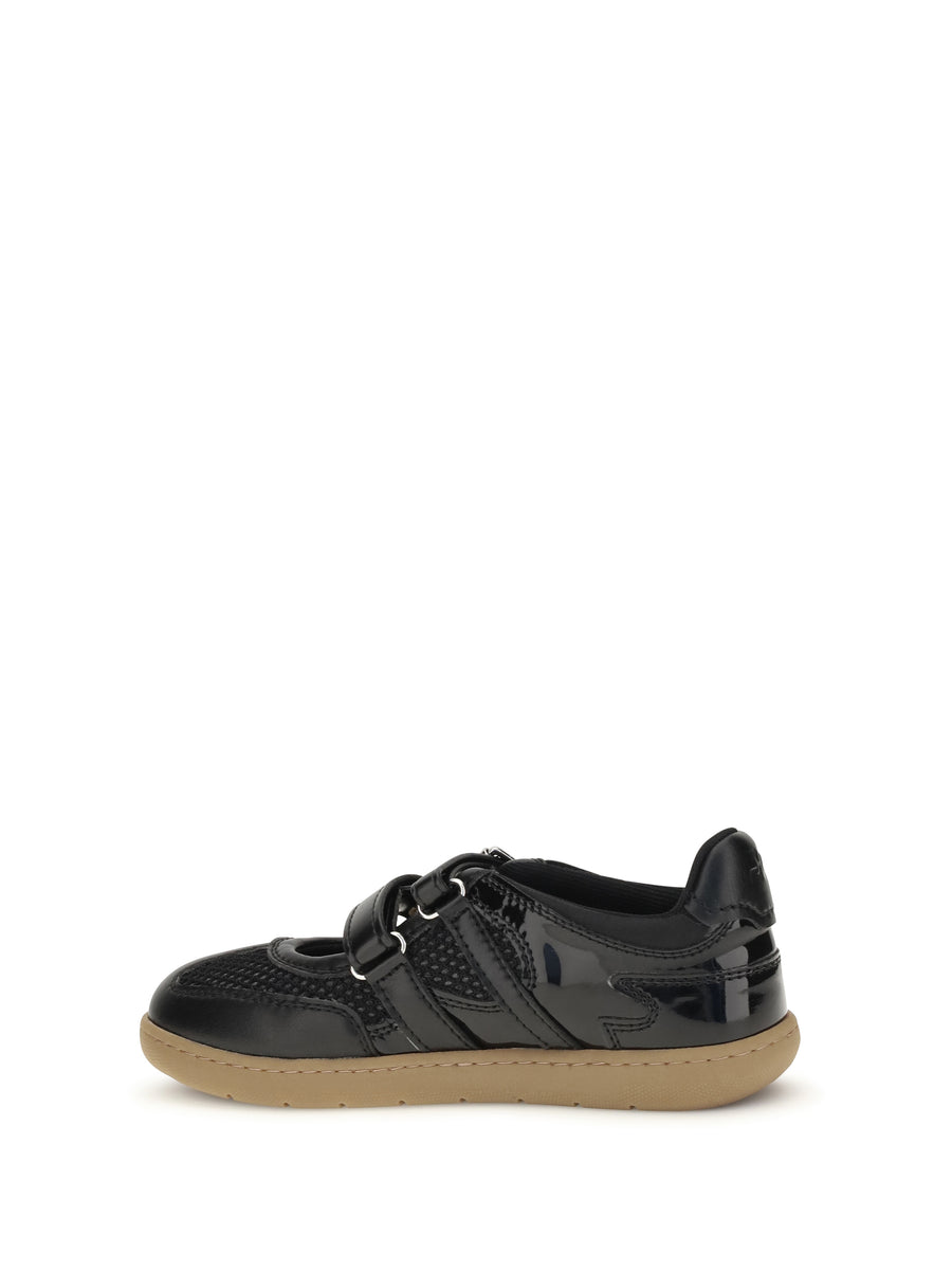 Ballerinas Sue Black Upper Polyester Ballerina Shoes