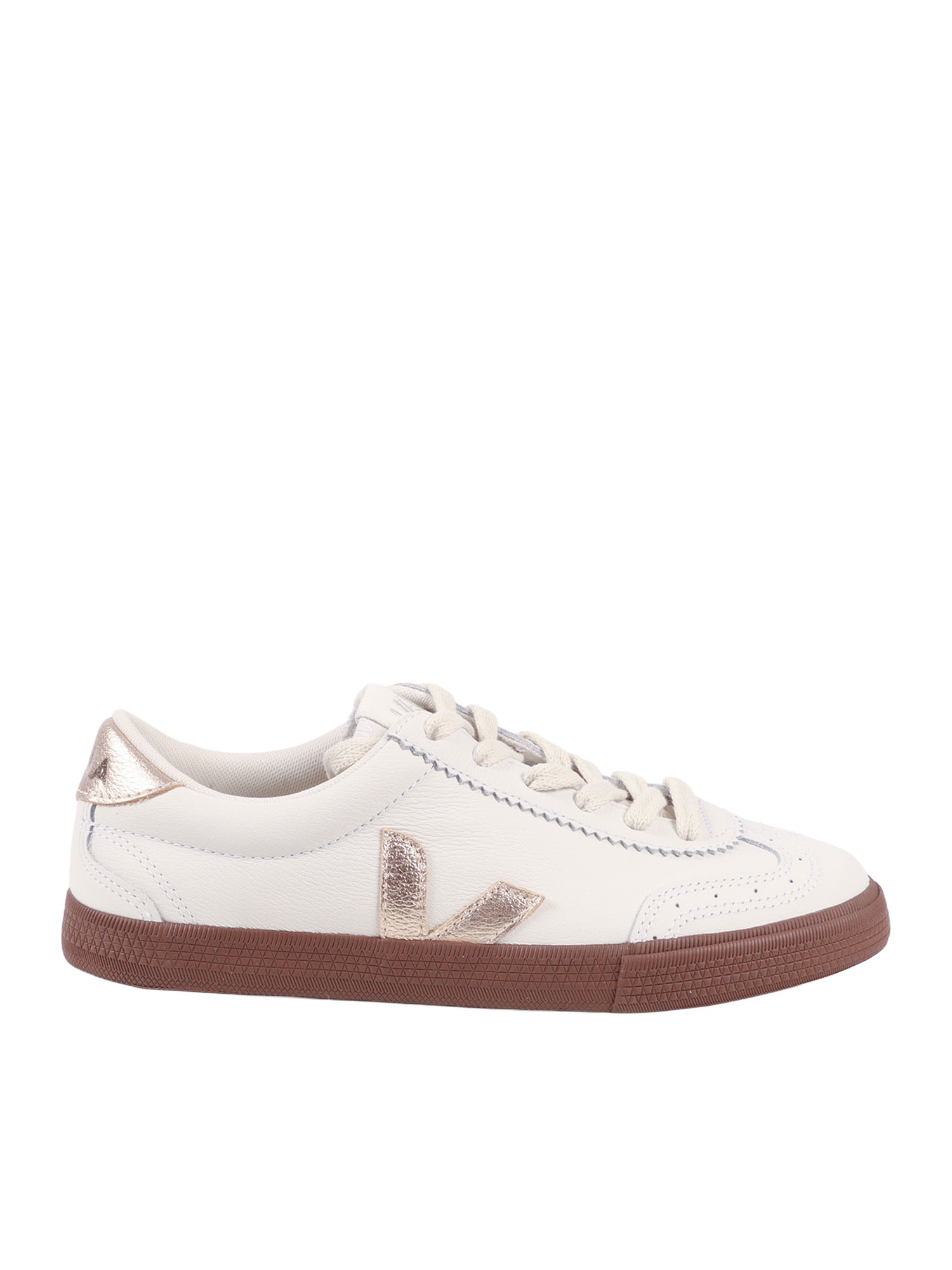 VOLLEY O.T. WHITE_PLATINE_BARK SNEAKERS White