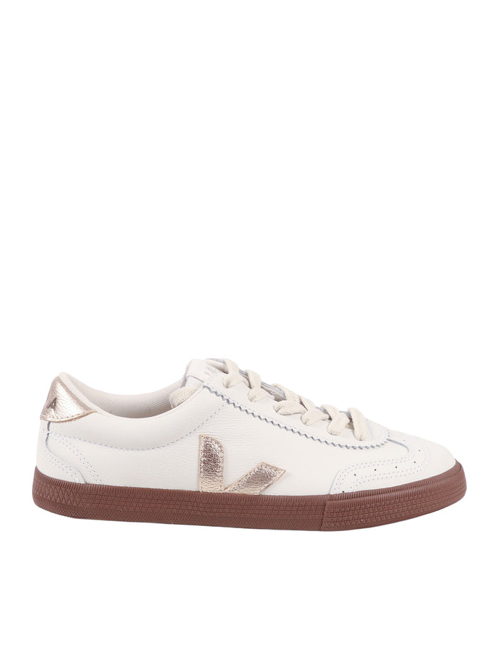 VOLLEY O.T. WHITE_PLATINE_BARK SNEAKERS White