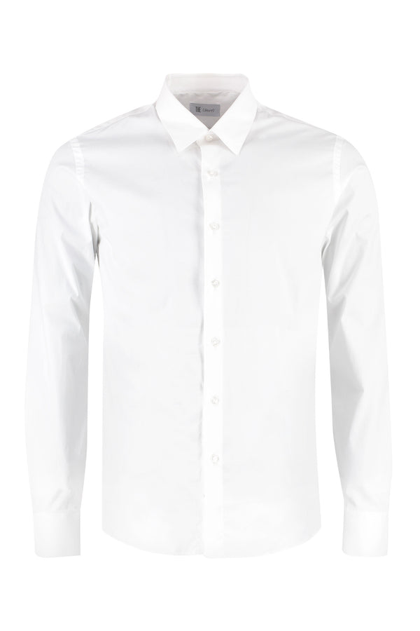 Stretch Cotton Shirt White