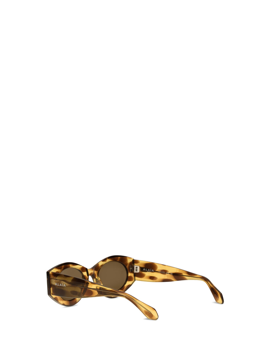 Oval Sunglasses Brown Acetate Wallets & Purses