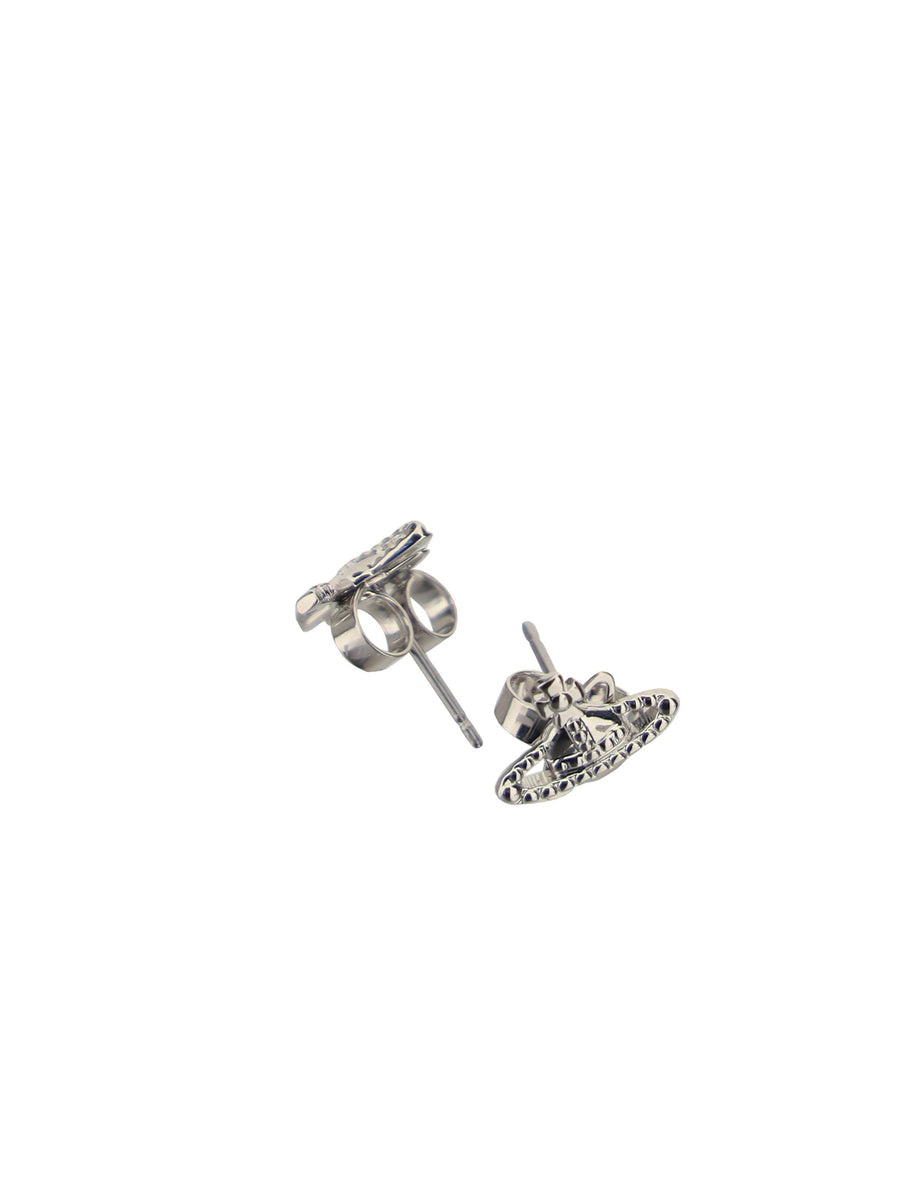 Earrings Farah Platinum Brass