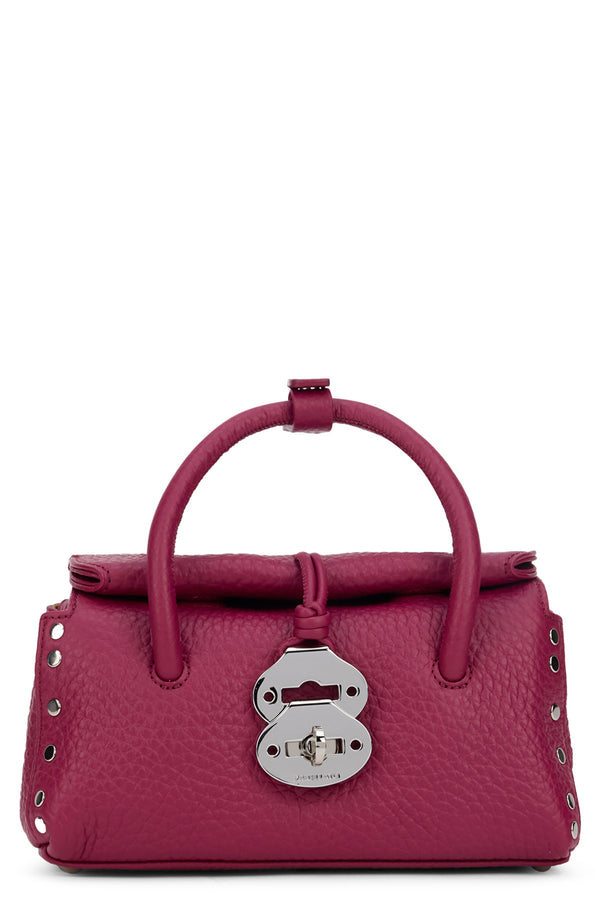 Shoulder Bag Dotta Pink Calfskin Damasco Handbags