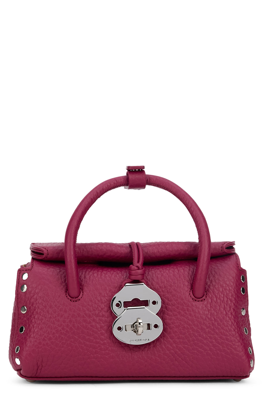 Shoulder Bag Dotta Pink Calfskin Damasco Handbags