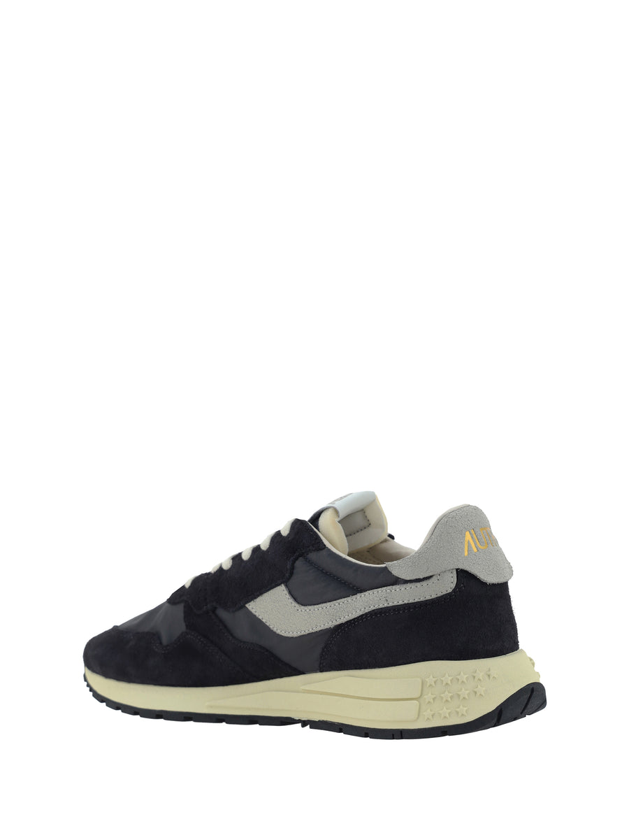 Sneakers Reelwind Low White-Black White/black Calf Leather; Other Materials Trainers