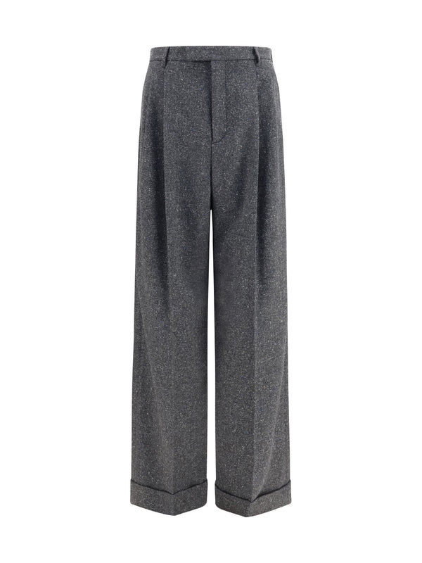 Valentino 45% Merino Wool trousers in gray