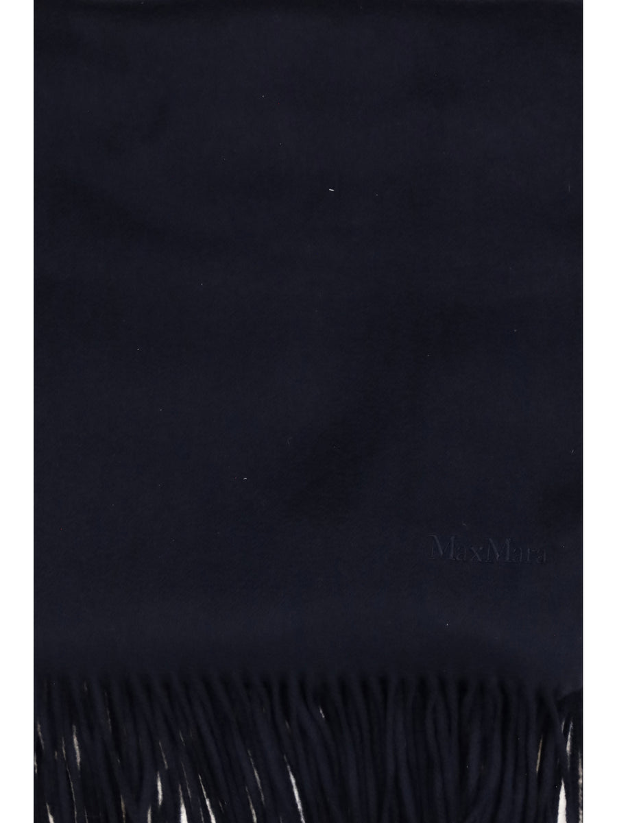 Cashmere Scarf Baci Navy Blue