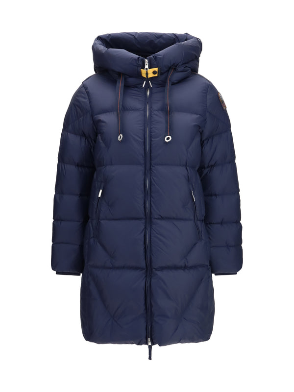 Puffer Jacket Janet Navy Blue Duck Down