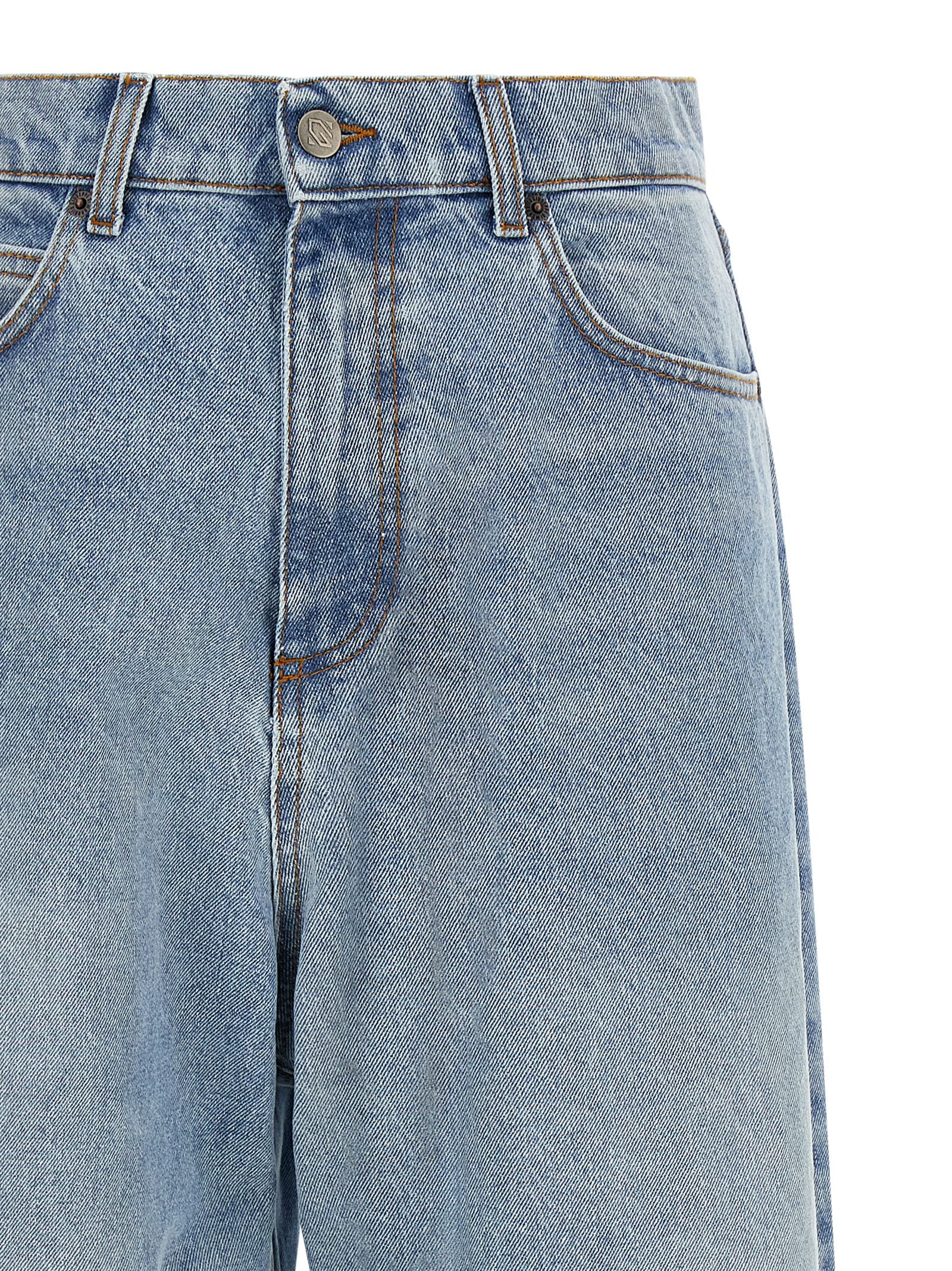 Crystal jeans + leggings Multicolor Cotton