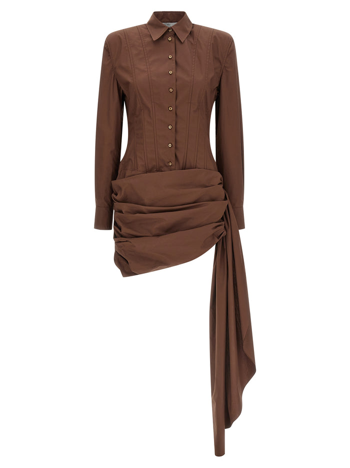 Chemisier dress Brown Cotton