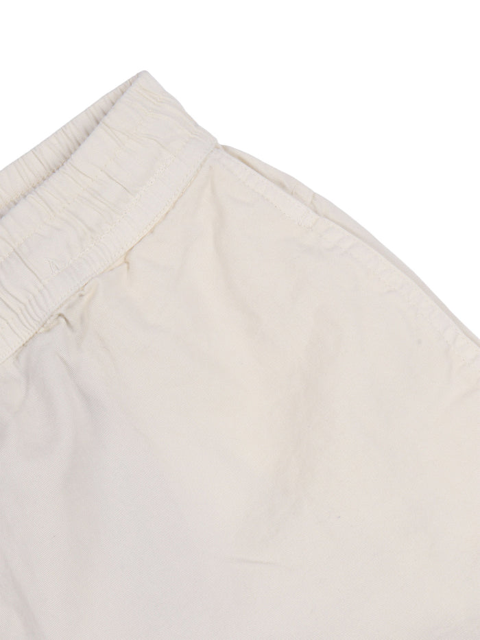 Arrow Woven Pants Beige Cotton Organic