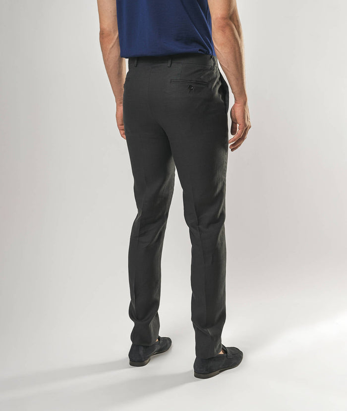 Linen Trousers Marbella Beige No Pinces
