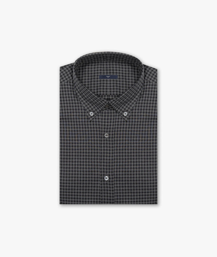 Casual Cotton Shirt Ruzafa Darkgray Sport