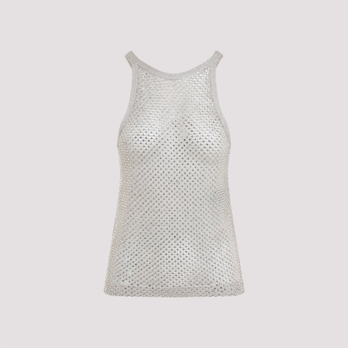 Tom Ford Lurex Knit Top Nude & Neutrals Viscose
