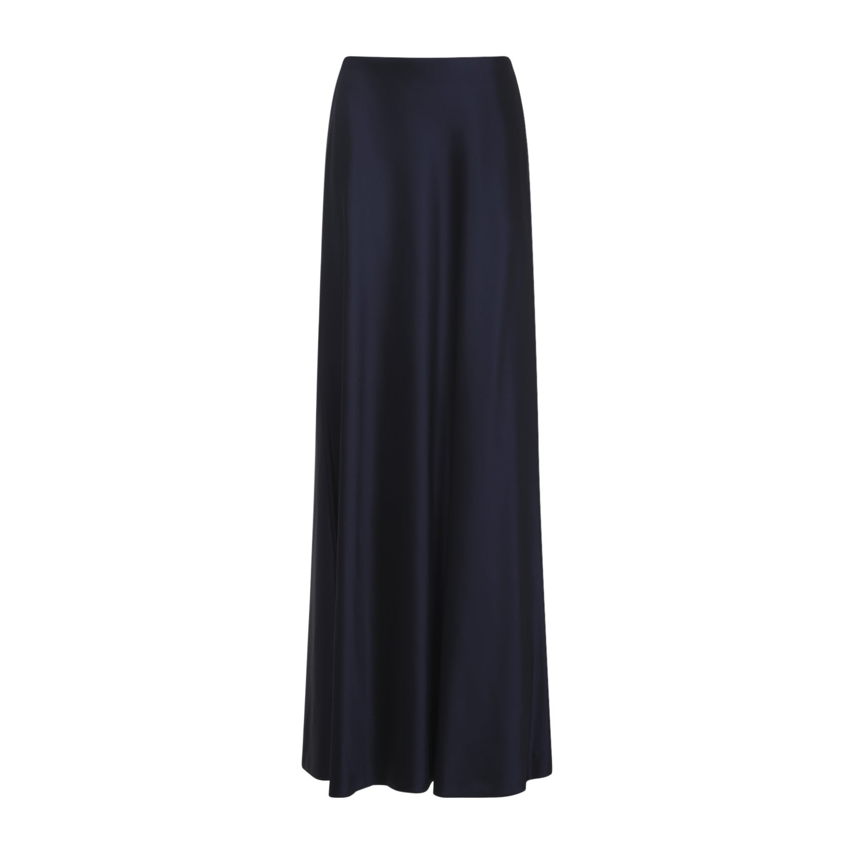 Masina Maxi A-line Skirt Blue Acetate Viscose Elastane