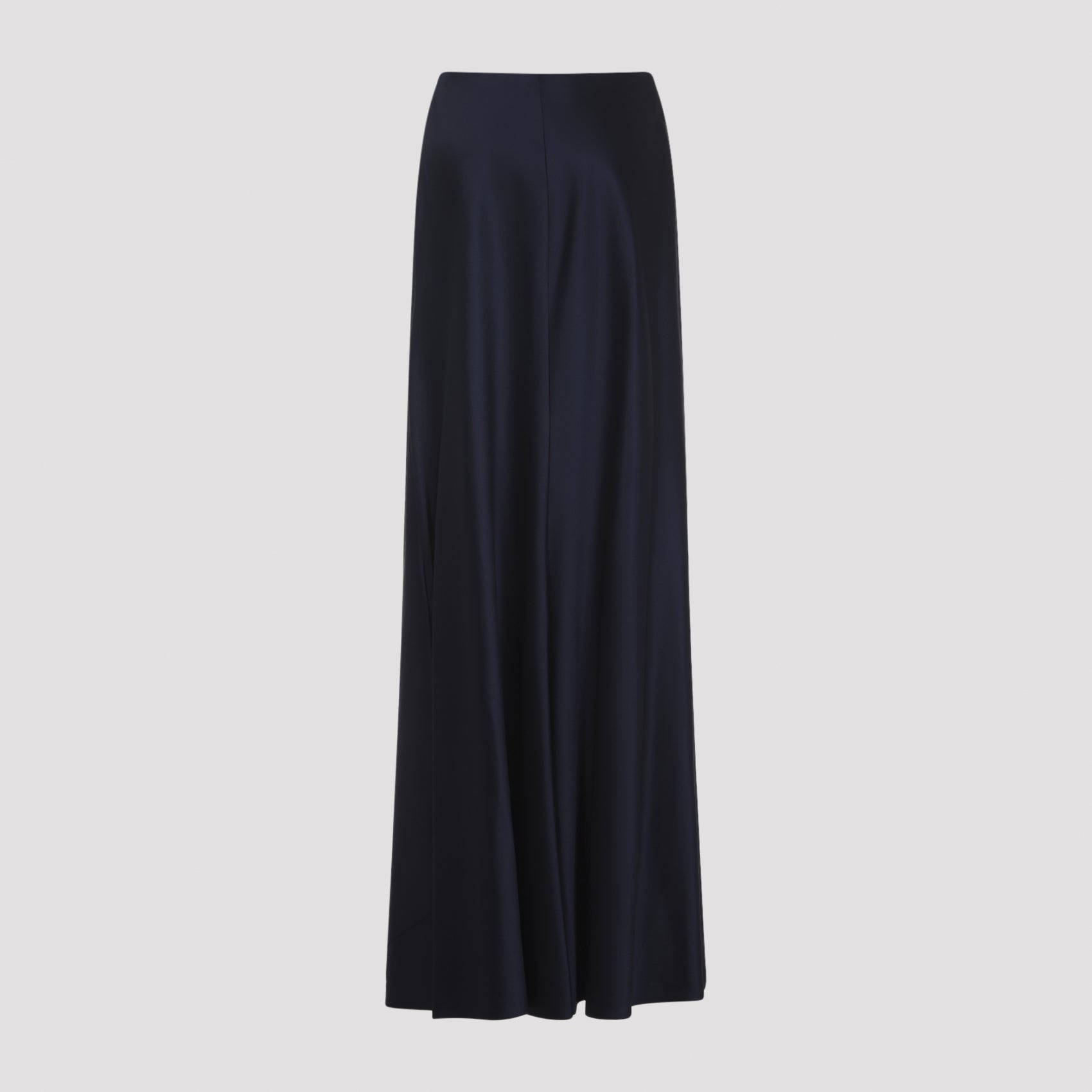 Masina Maxi A-line Skirt Blue Acetate Viscose Elastane