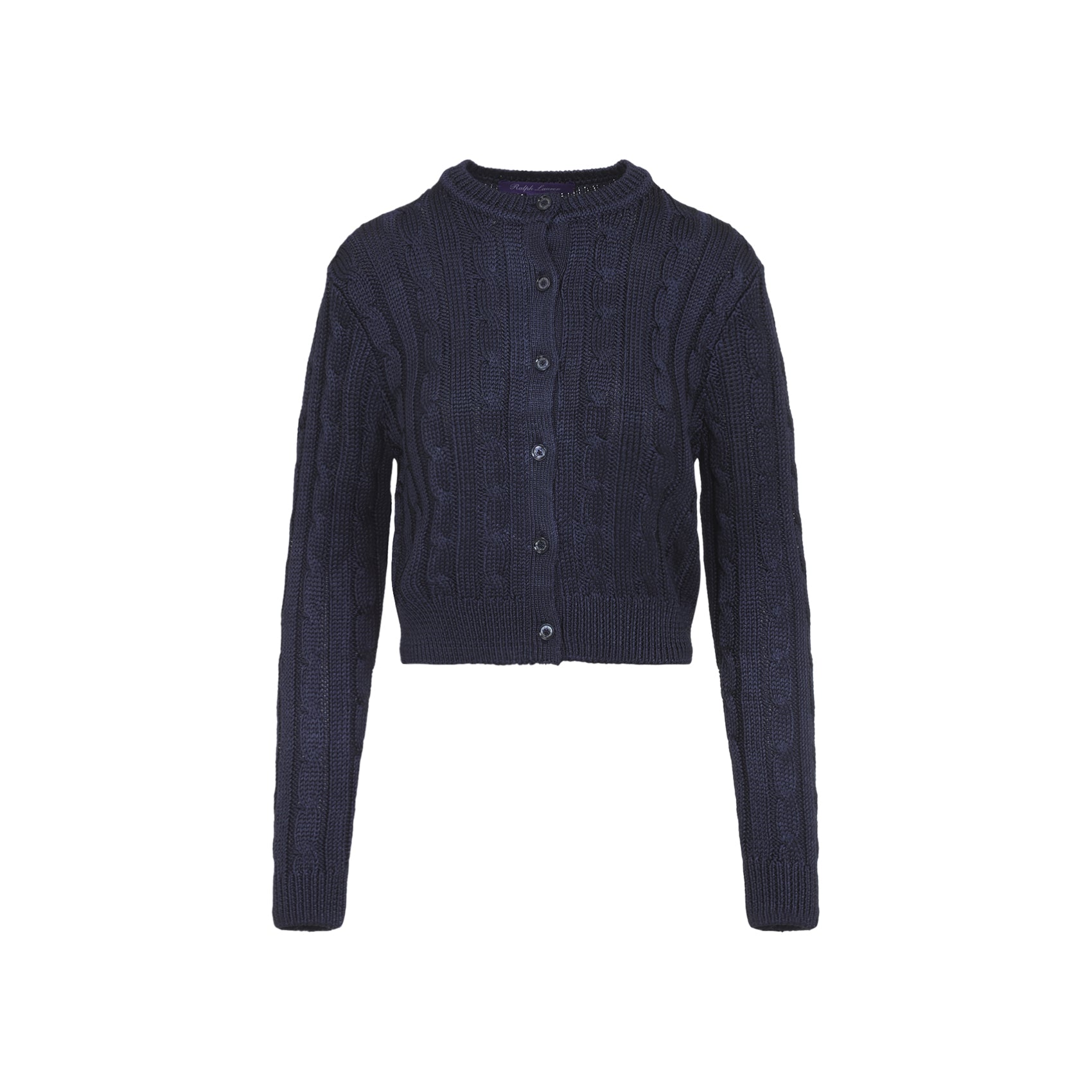 Long Cardigan Blue Silk Sweater