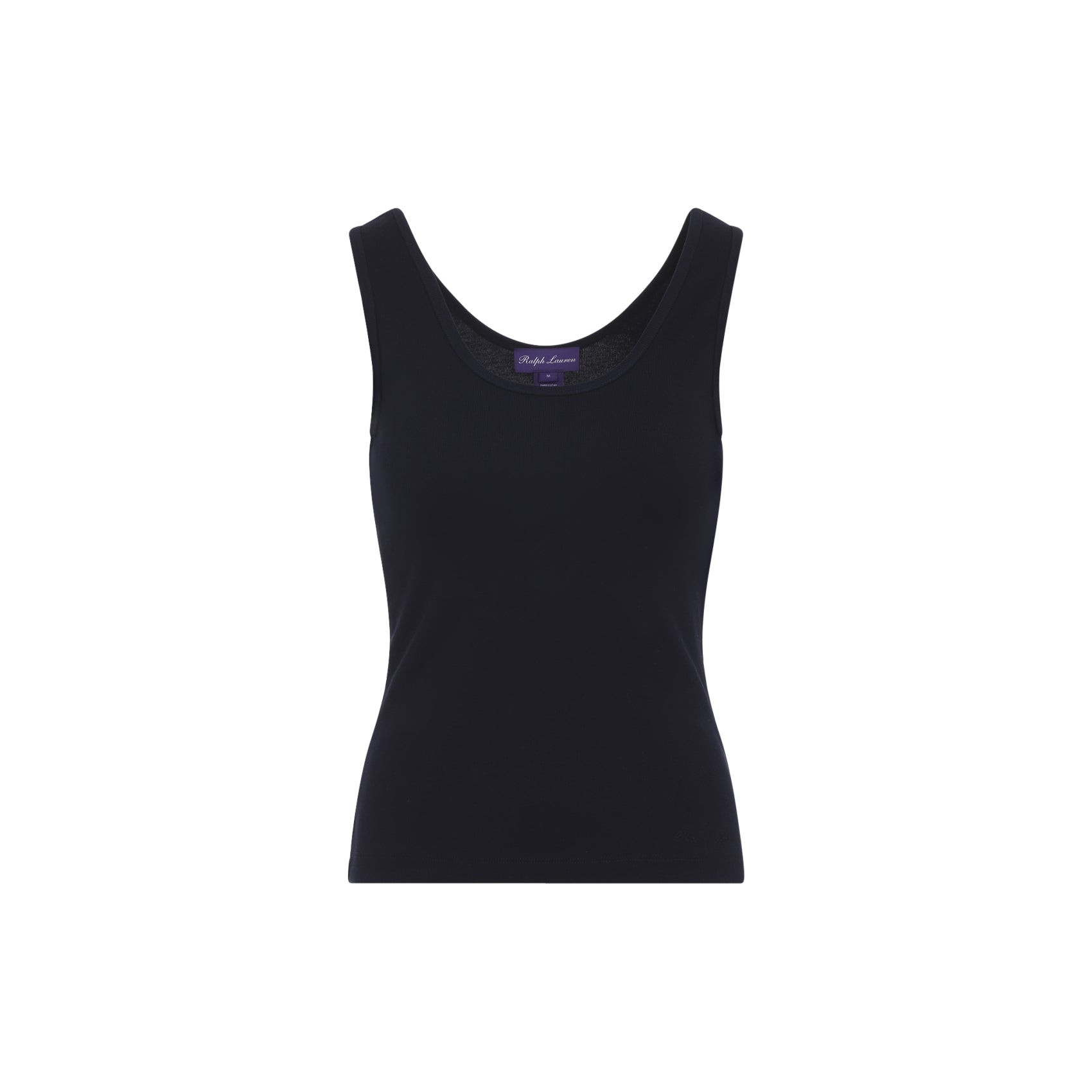 Ellis Tank Top Blue Cotton Modal