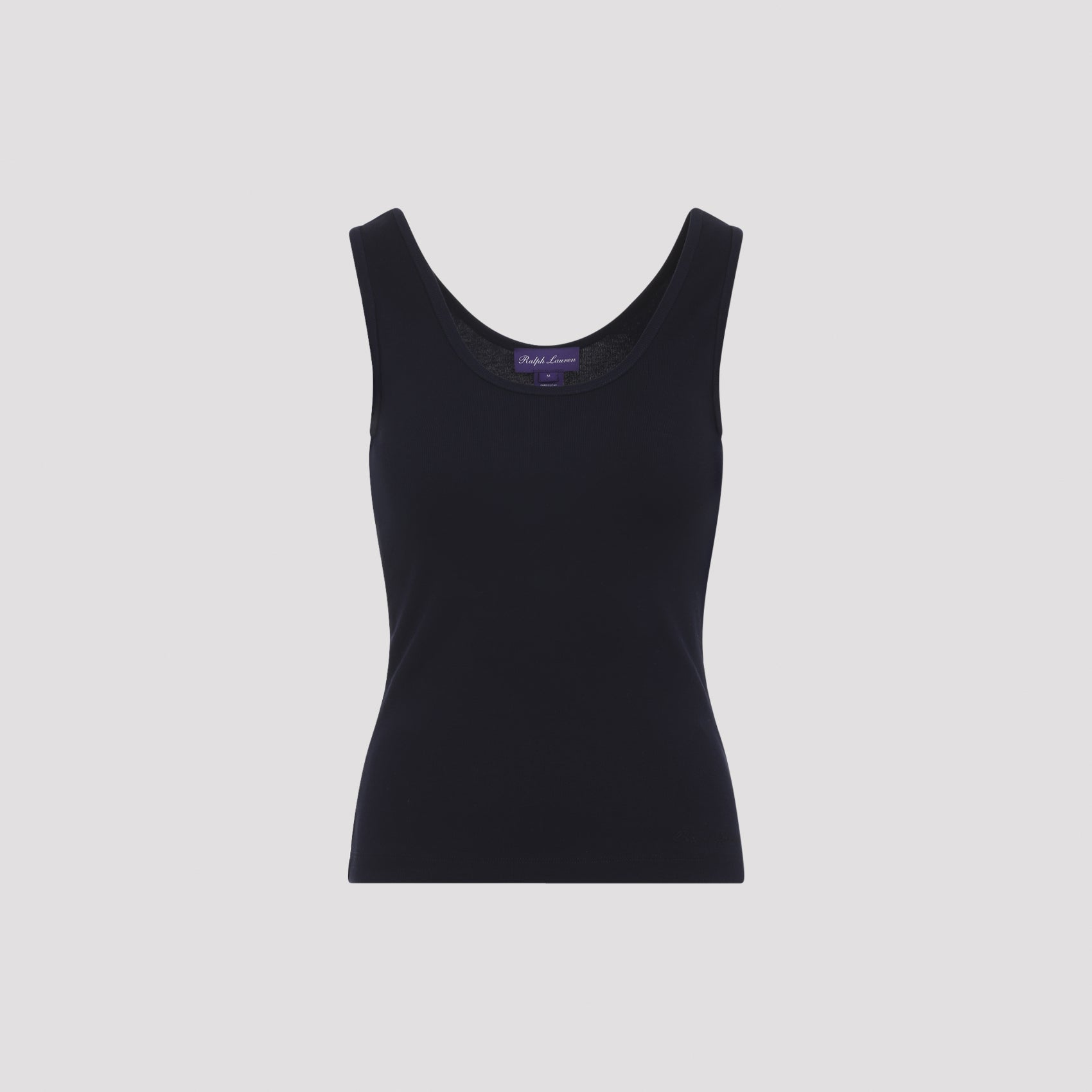 Ellis Tank Top Blue Cotton Modal