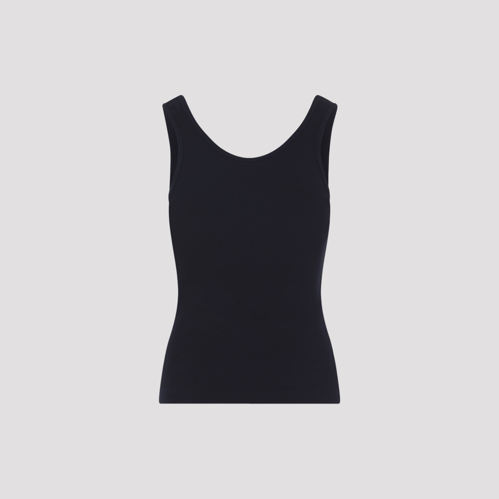 Ellis Tank Top Blue Cotton Modal