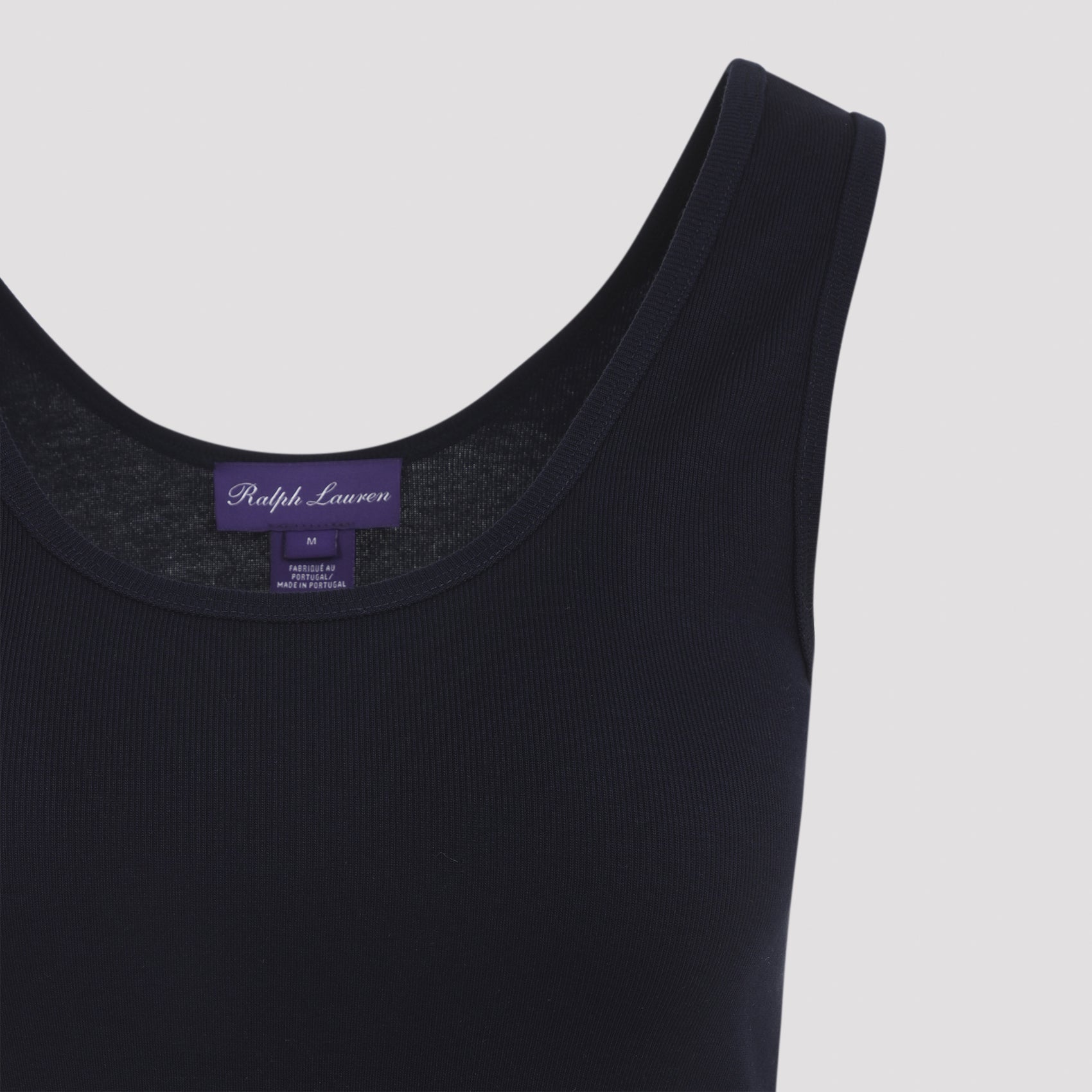 Ellis Tank Top Blue Cotton Modal