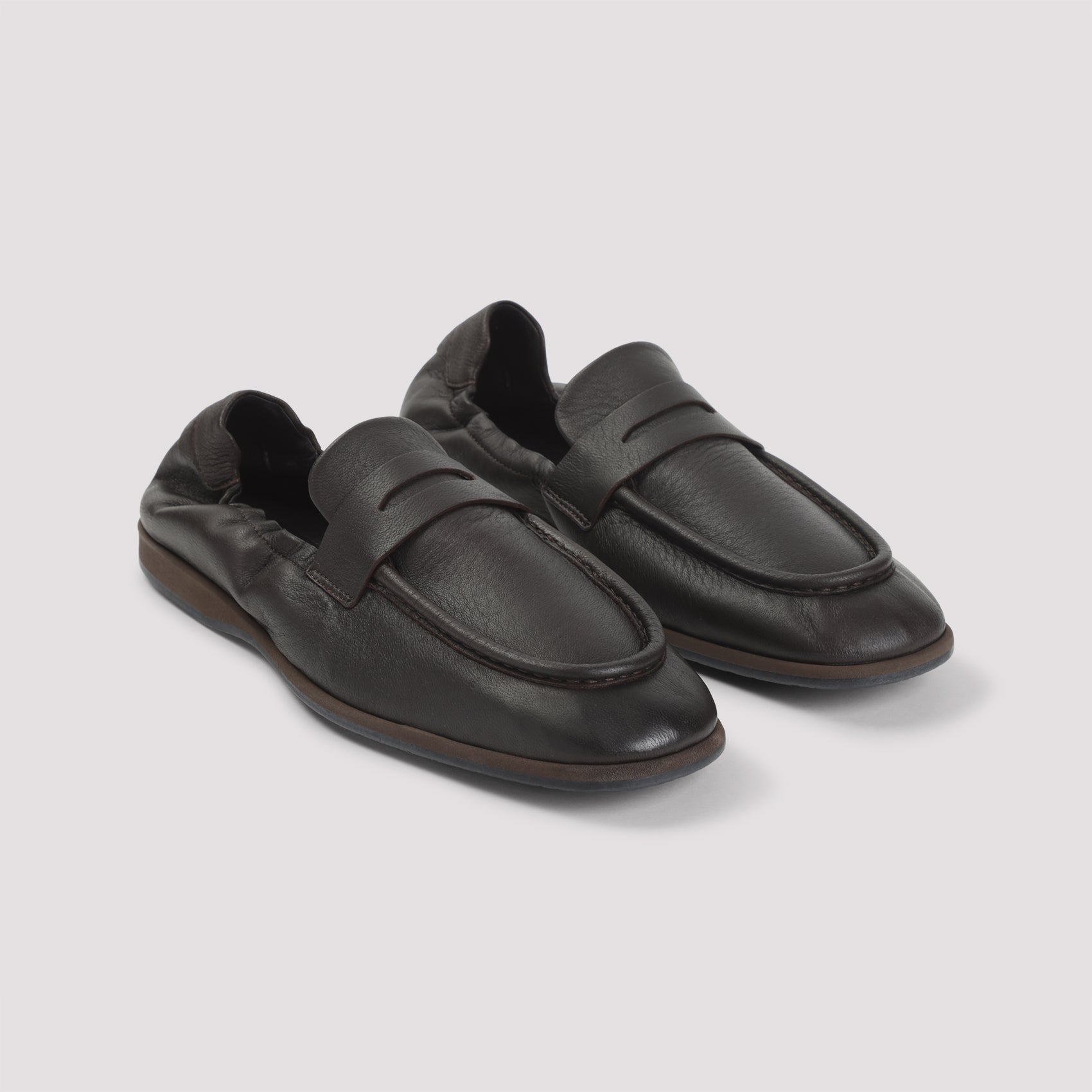 Flex Rubber S Loafer Brown Polyamide Shoe