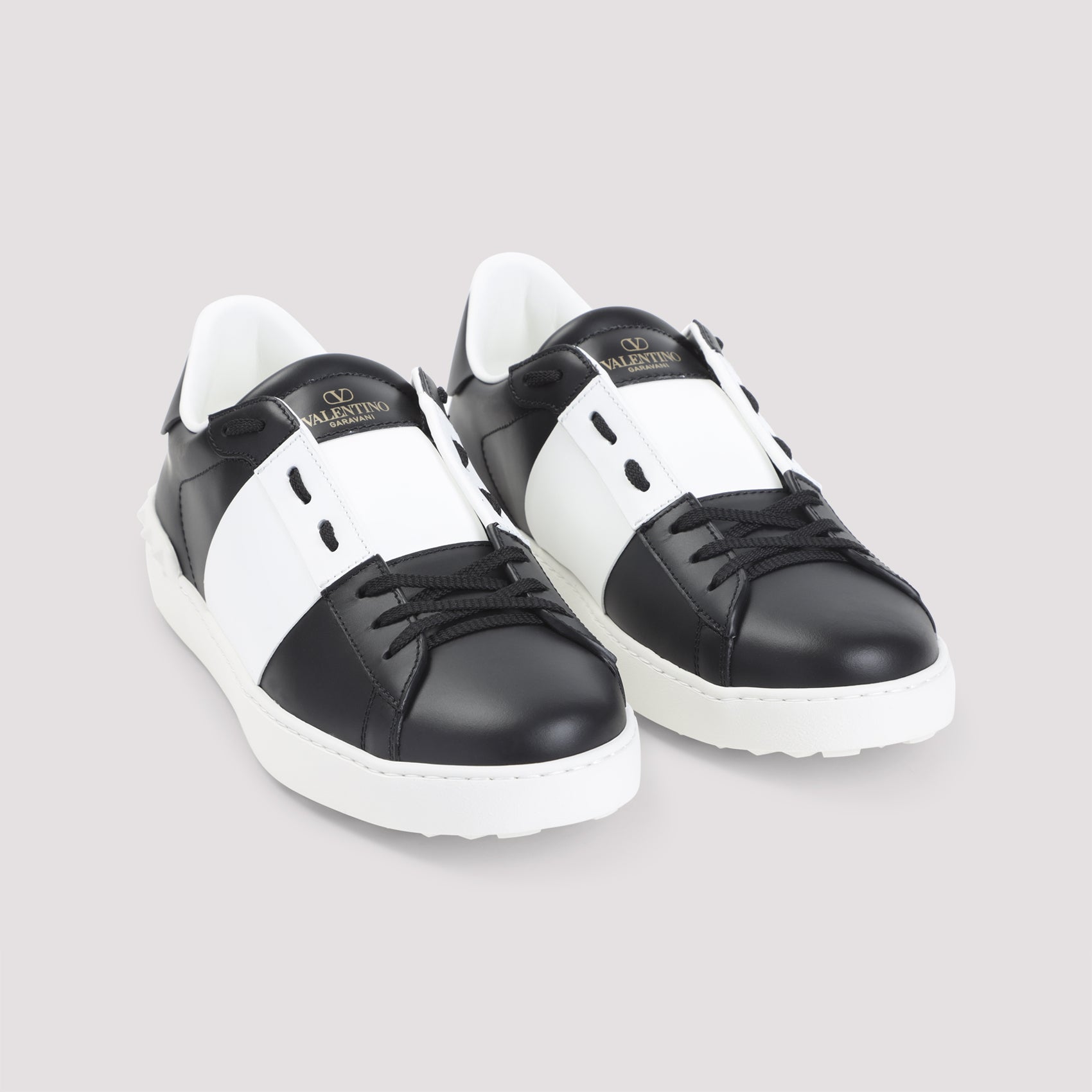 Sneakers Black Calf Leather