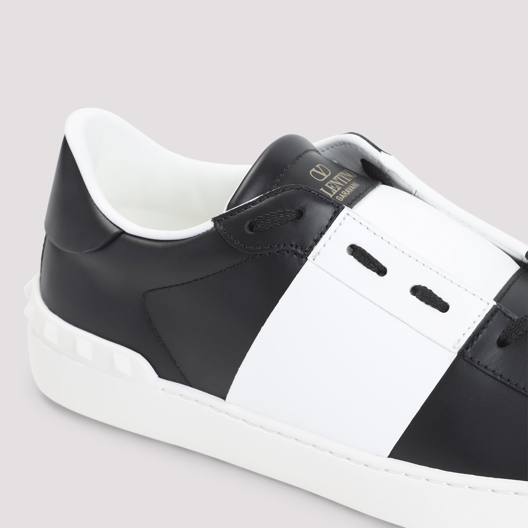Sneakers Black Calf Leather