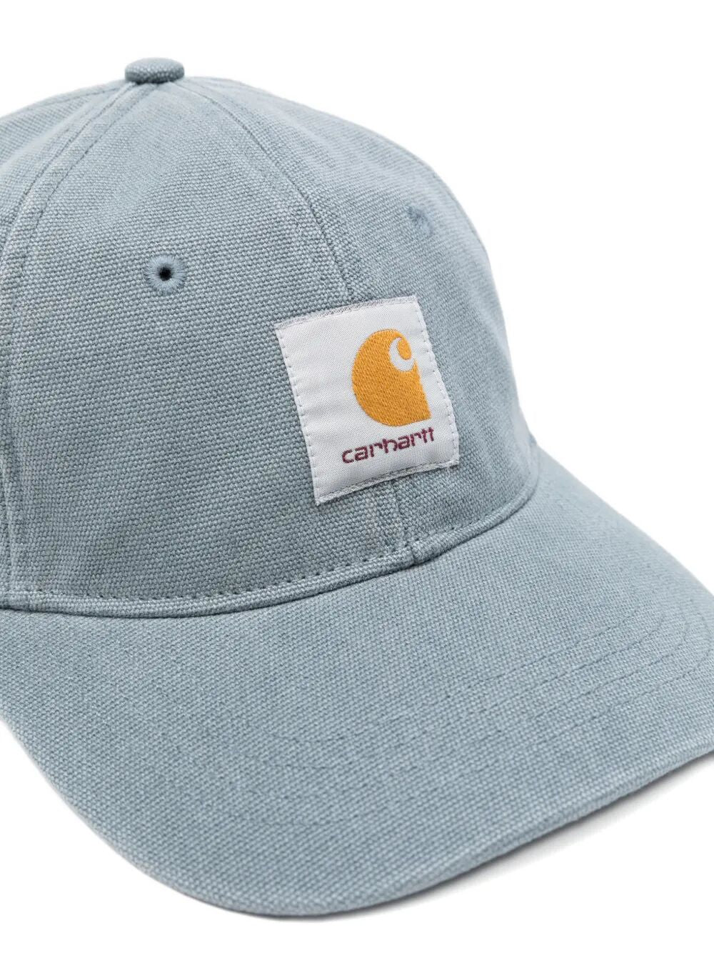 Canvas Cap Blue Cotton `dearborn Hat