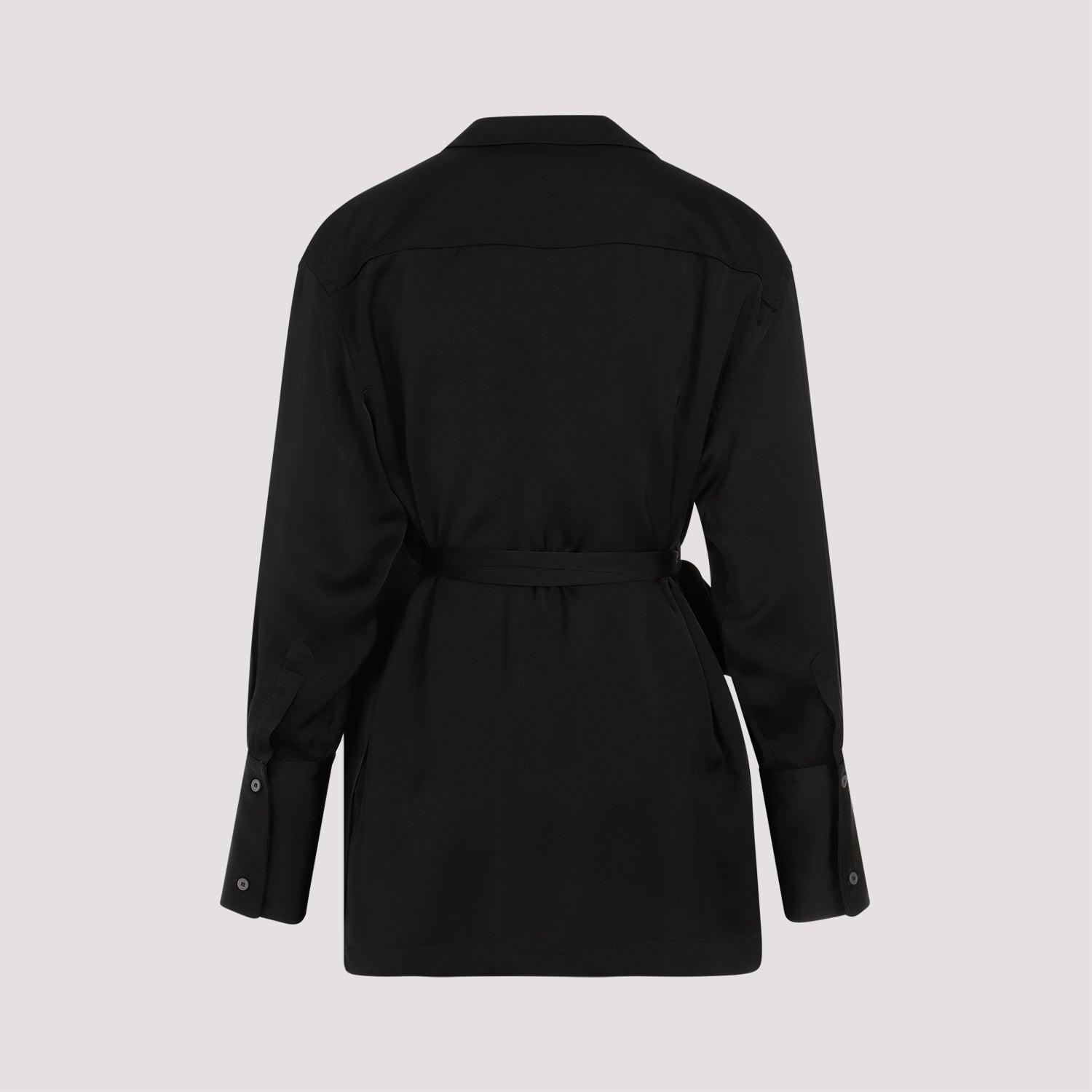 Viscose Blazer Black Jacket